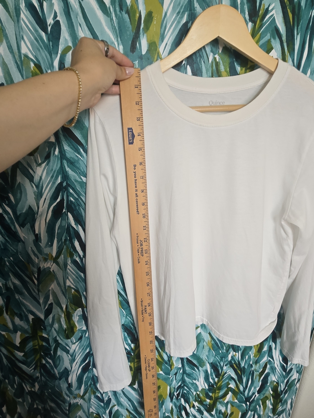 Quince Cotton Modal Relaxed Long Sleeve Tee - Picture 8 of 9